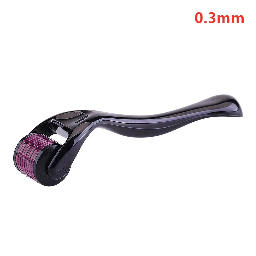 Professional 540 Needles for Facial Body Hair Growth Derma Roller for Skin Beard Beard Growth Micro Face Roller for Skin Care