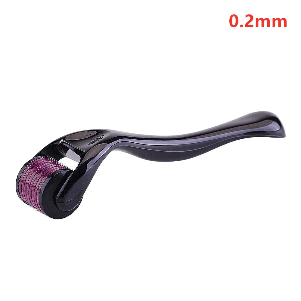 Professional 540 Needles for Facial Body Hair Growth Derma Roller for Skin Beard Beard Growth Micro Face Roller for Skin Care